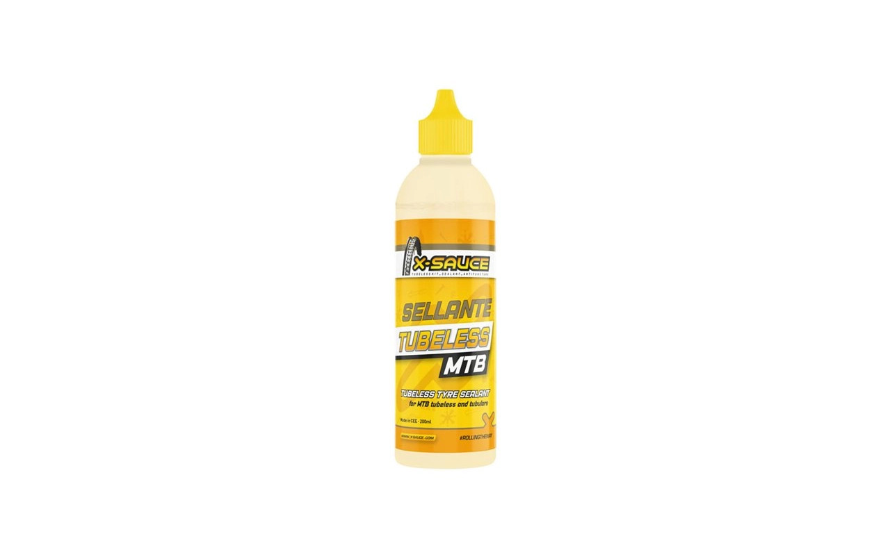 Sellador sin cámara X-Sauce Tubeless MTB 200 ml