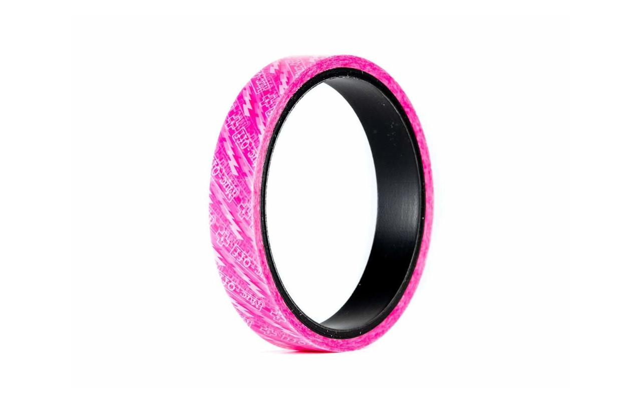 Cinta de llanta Muc-Off Tubeless 17 mm x 10 m Rosa