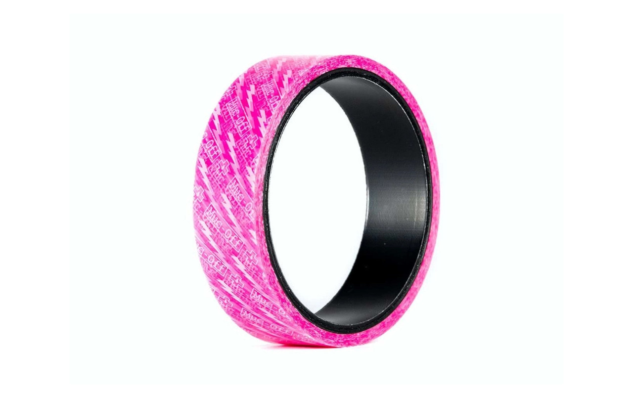 Cinta de llanta Muc-Off Tubeless 25 mm x 10 m Rosa