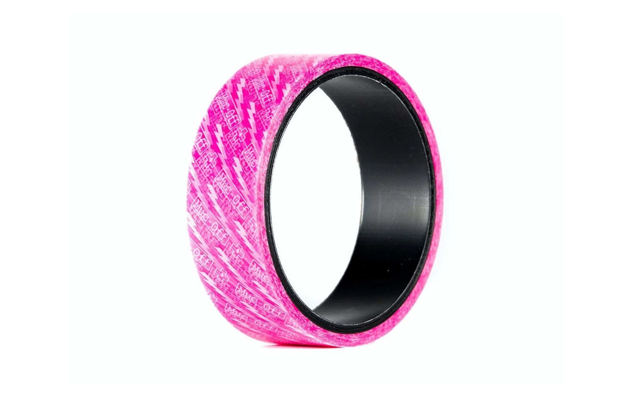 Cinta de llanta Muc-Off Tubeless 28 mm x 10 m Rosa