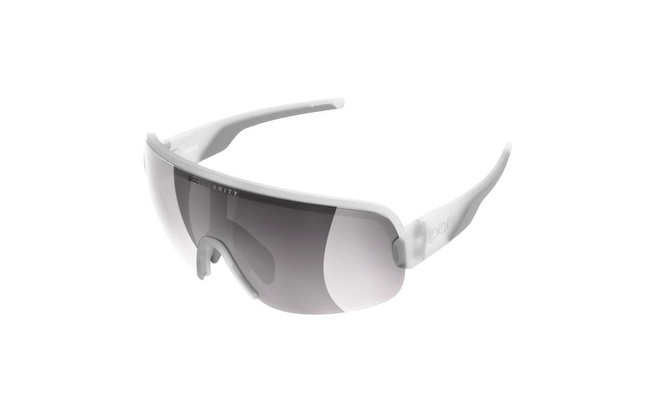 Gafas Poc Aim Transparent Clarity Road Sunny Silver