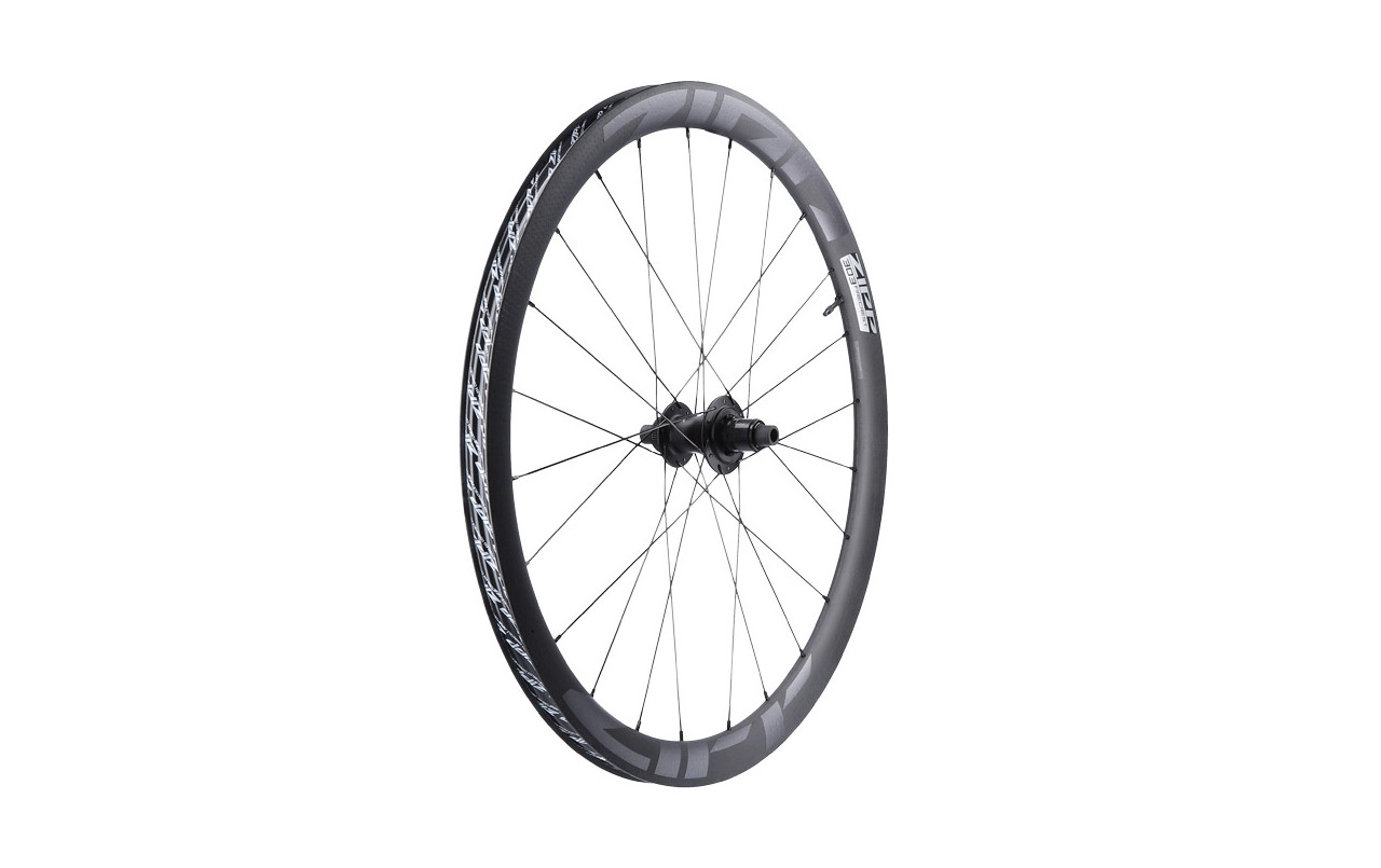 Rueda trasera Zipp 303 Firecrest Carbon Clincher Tubeless Center Lock 28" Negro