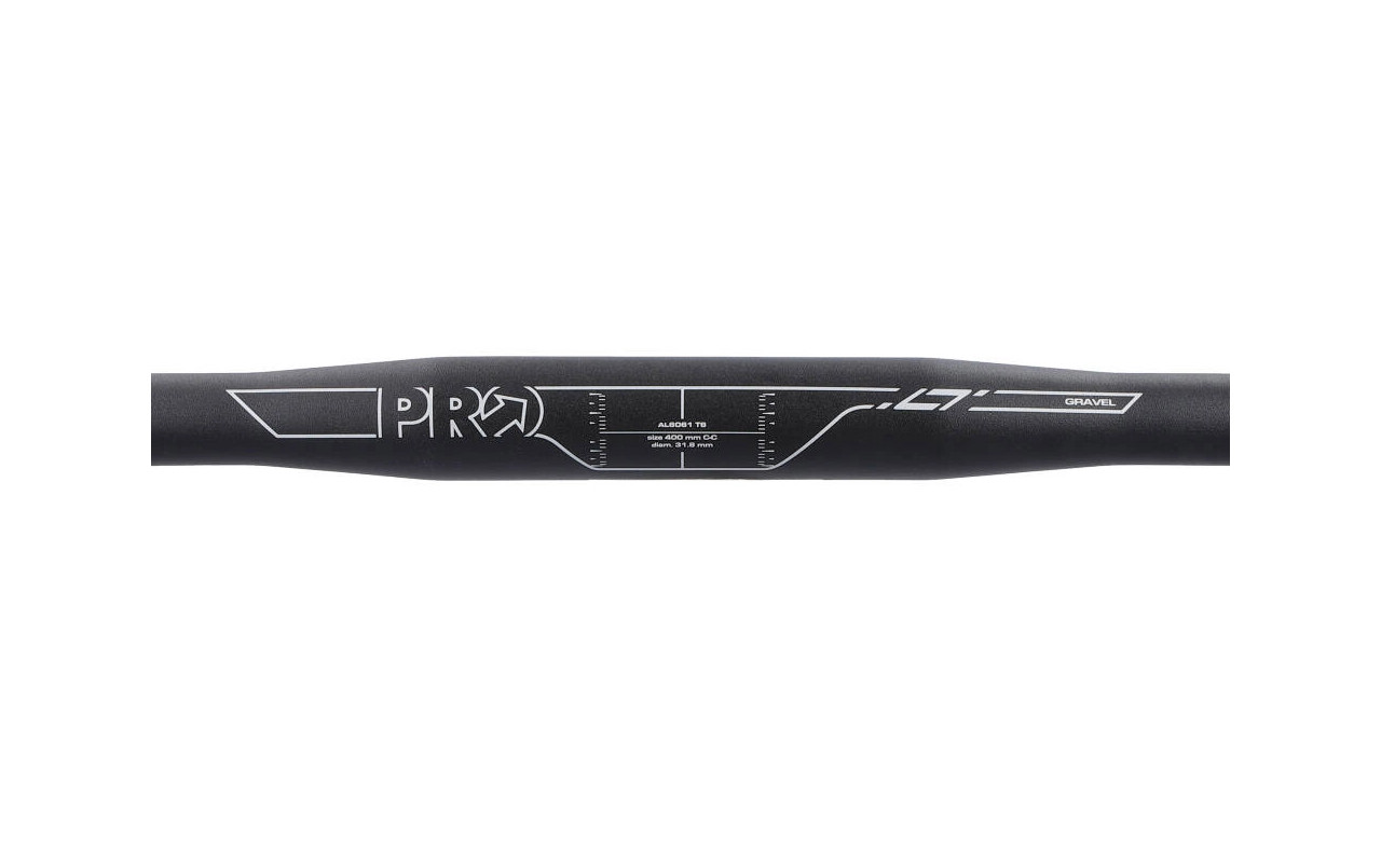Manillar Pro LT Gravel 44cm/20 Negro