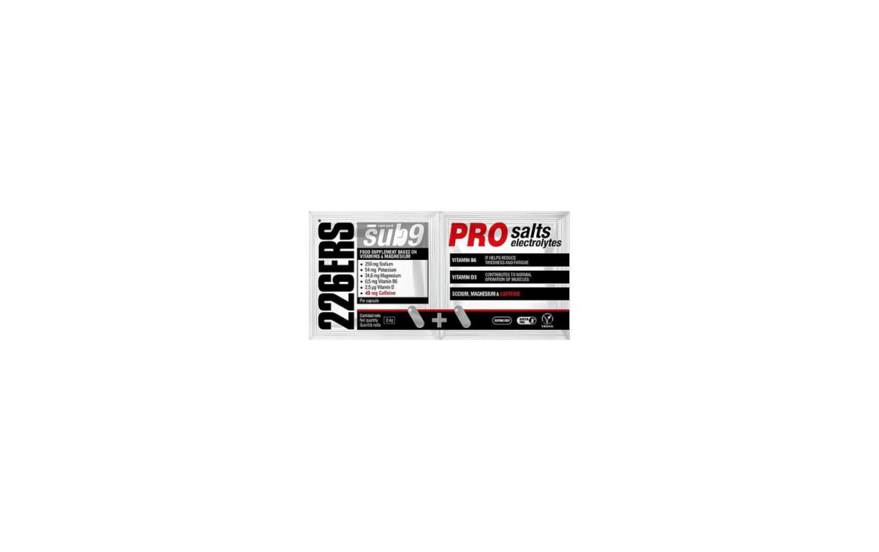 SUB9 PRO SALTS ELECTROLYTES - Duplo
