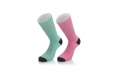 CALCETINES MB WEAR SMILE EMOTIONS H20 ROS/TURQ