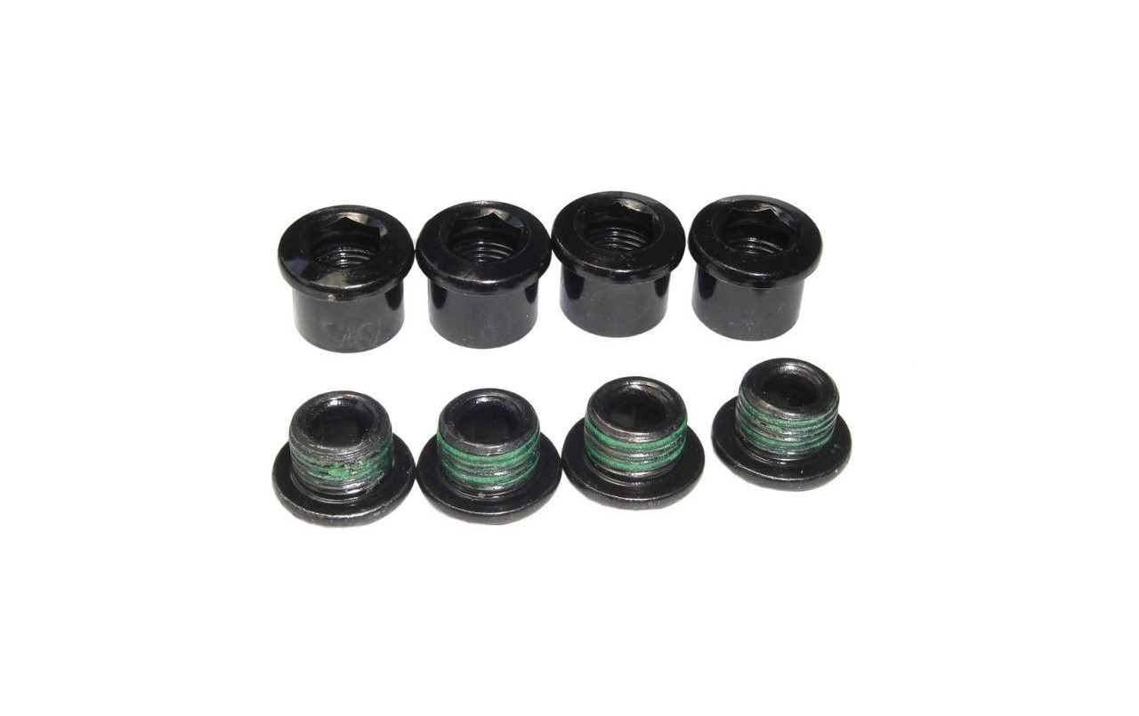 KIT TORNILL.PLATO SRAM 4 BR.SINGLE ALU.GUART NEGRO