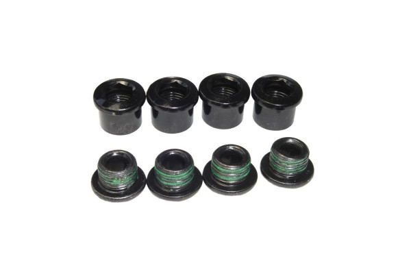 KIT TORNILL.PLATO SRAM 4 BR.SINGLE ALU.GUART NEGRO