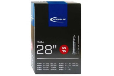 Camara Schwalbe 27-28x3/4-1 1/8 Valvula Presta 40m
